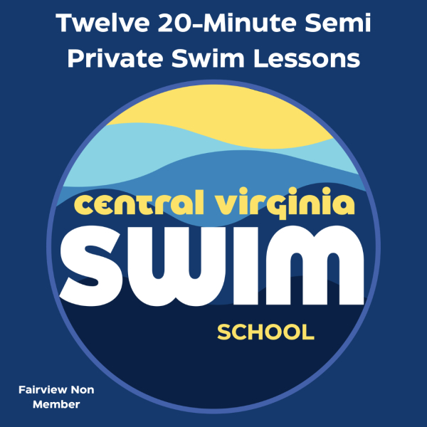 FVNON Twelve 20-Minute Semi Private Swim Lessons