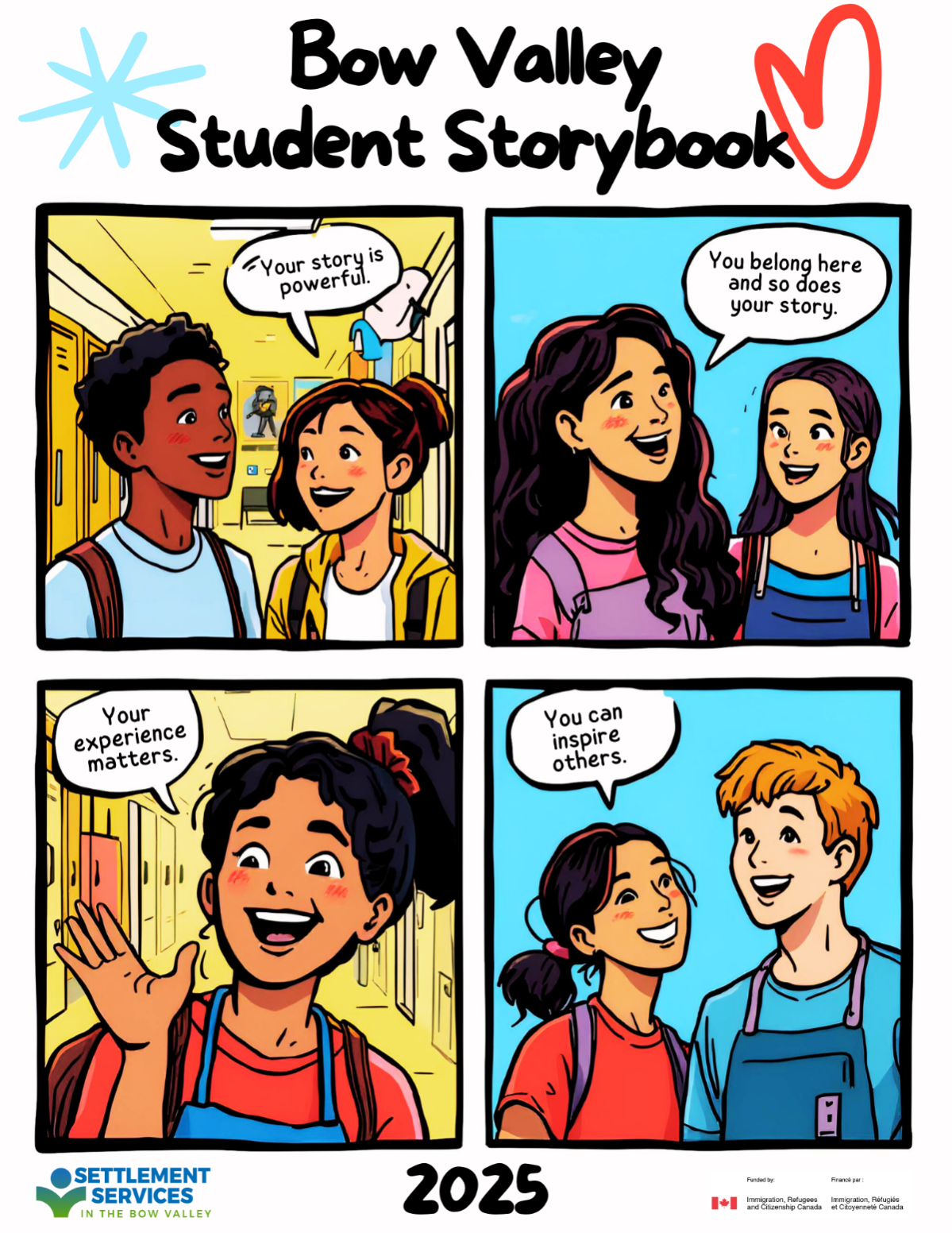 Click to read the Bow Valley Student Storybook online!