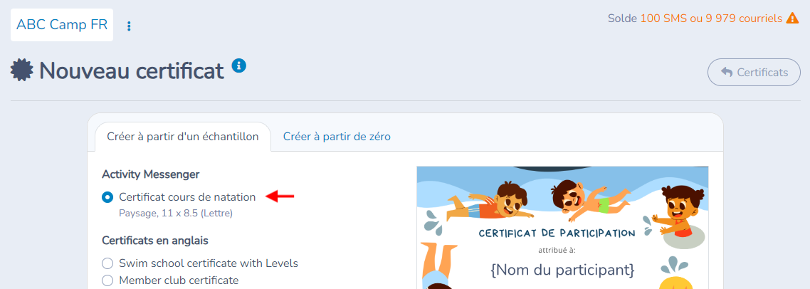 Création d'un formulaire d'évaluation — illustration