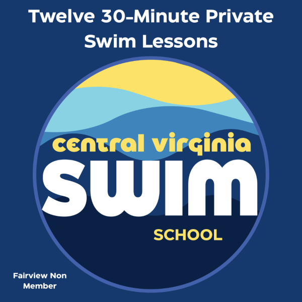 FVNON Twelve 30-Minute Private Swim Lessons