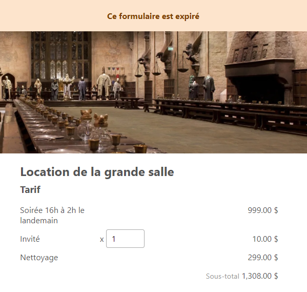 Pré-remplir un formulaire pour un client — illustration