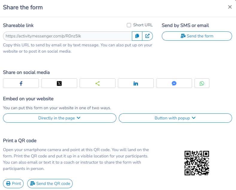 Building a list of subscribers using a form and landing page — illustration