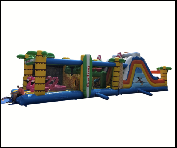 Jeu Gonflable Course des tropiques 55'x11'