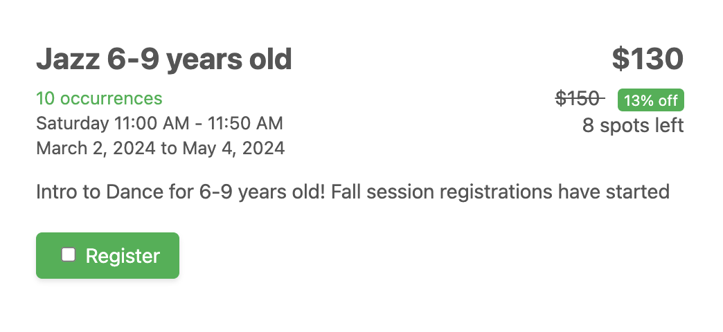 Start registrations earlier than you think (and give an early bird-discount)