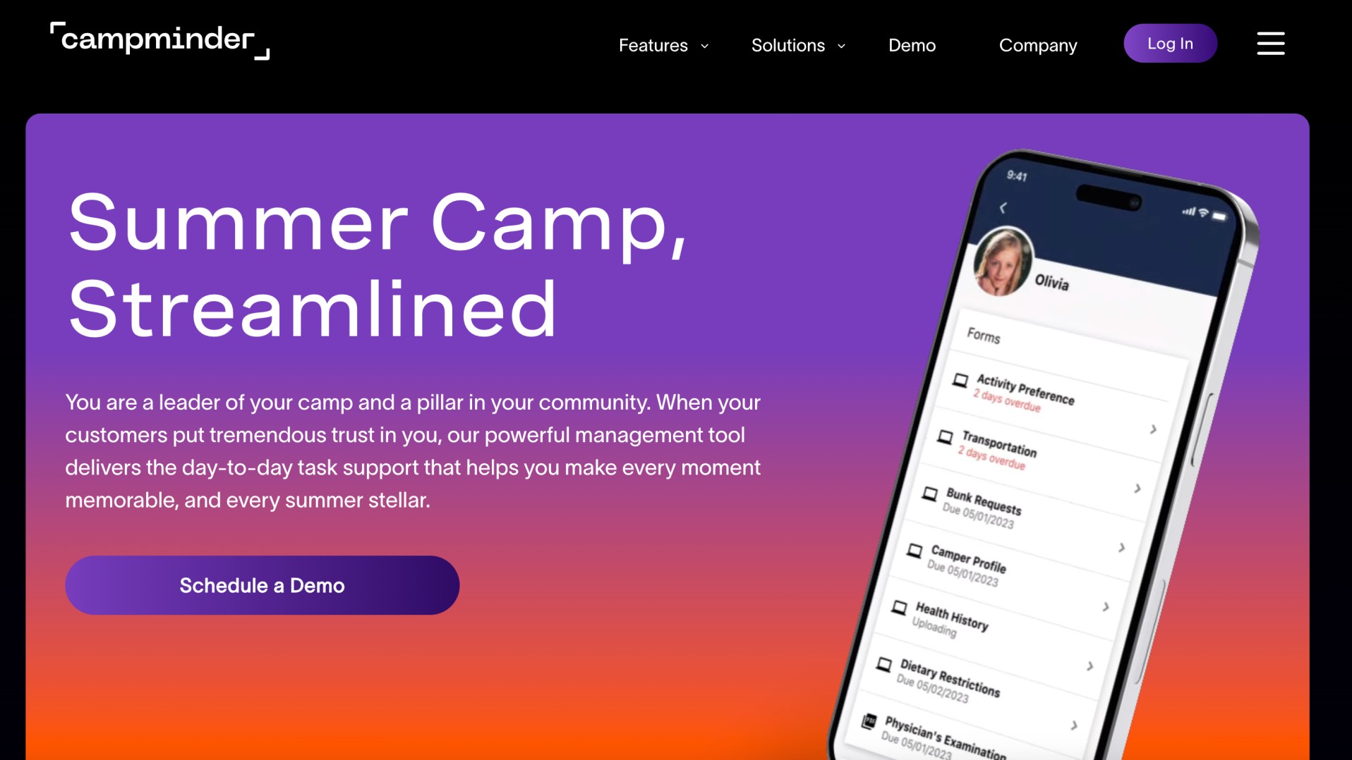 Camp Minder Alternatives