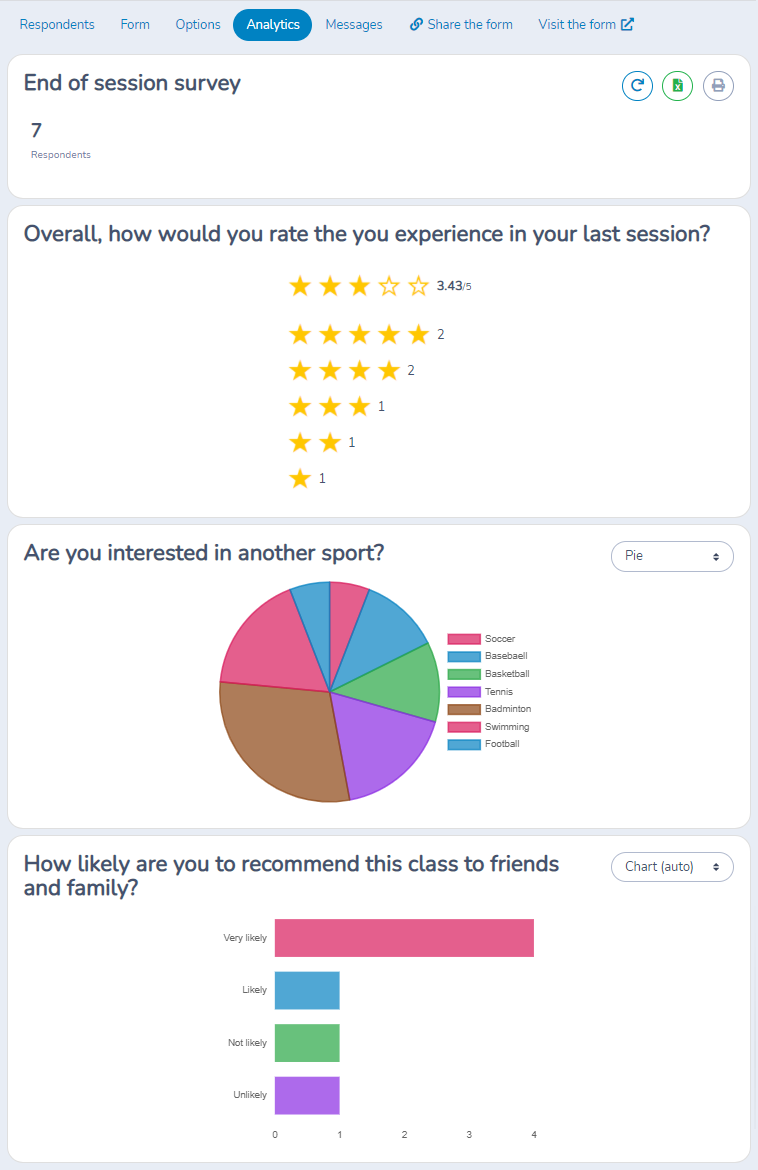 Surveys and analytics — illustration