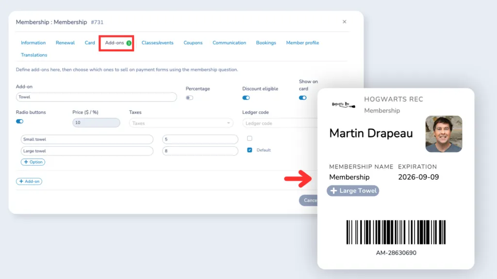 Membership-Addons-Activity-Messenger