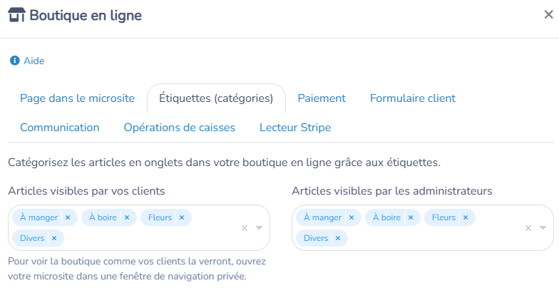 Boutique en ligne — illustration