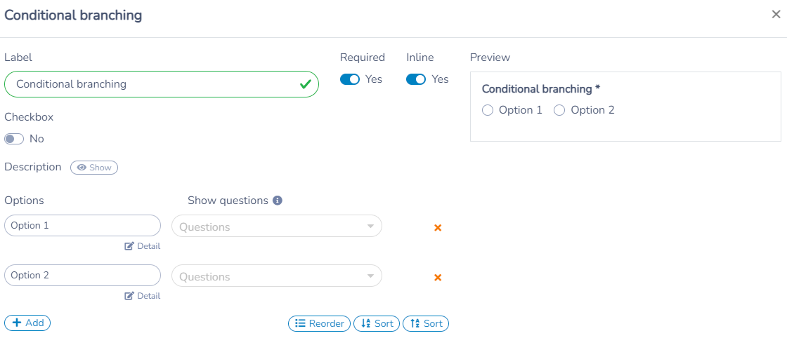 Using conditional branching — illustration