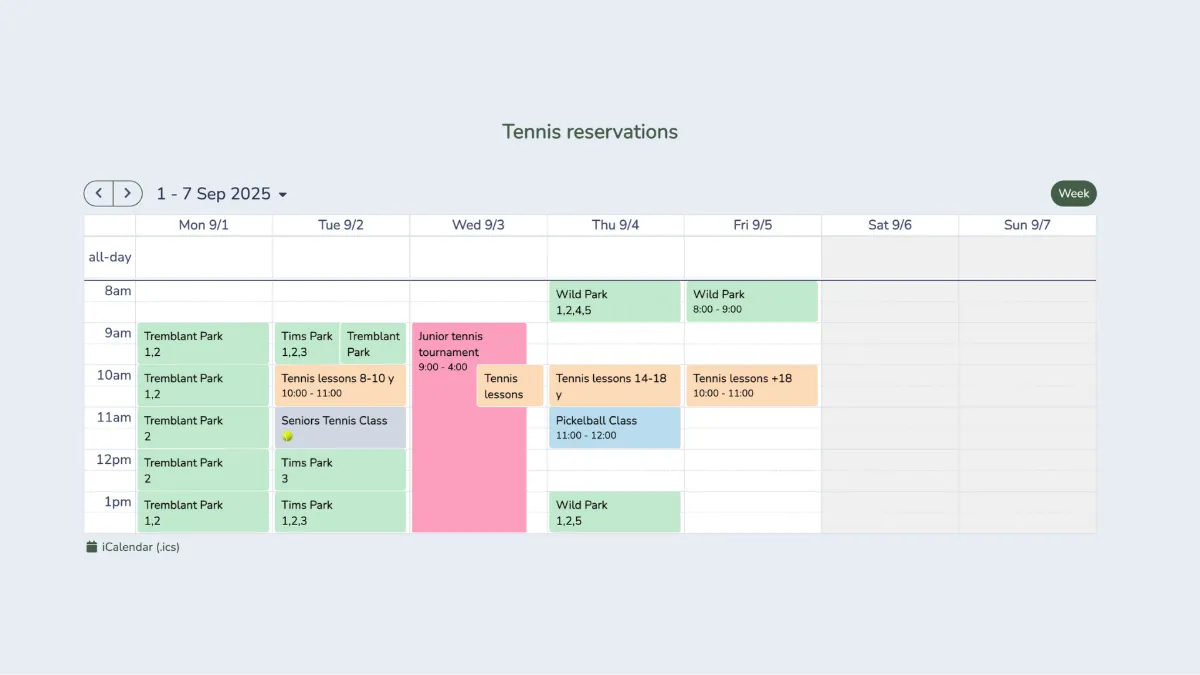 Calendar-Activity-Messenger