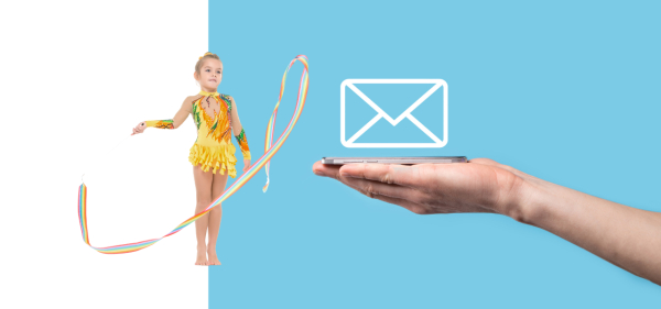 Envoi d’infolettre pour club de gymnastique (Marketing par courriel)