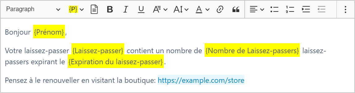 Création d'une liste à partir de participants d'Amilia — illustration