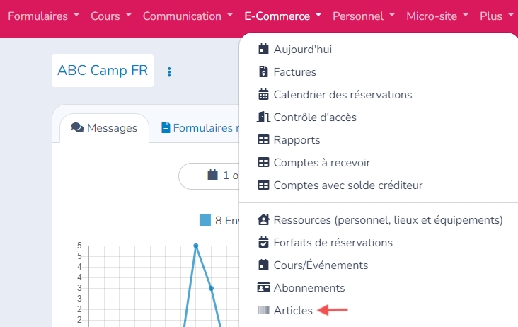 Configurer votre boutique en ligne — capture d’écran