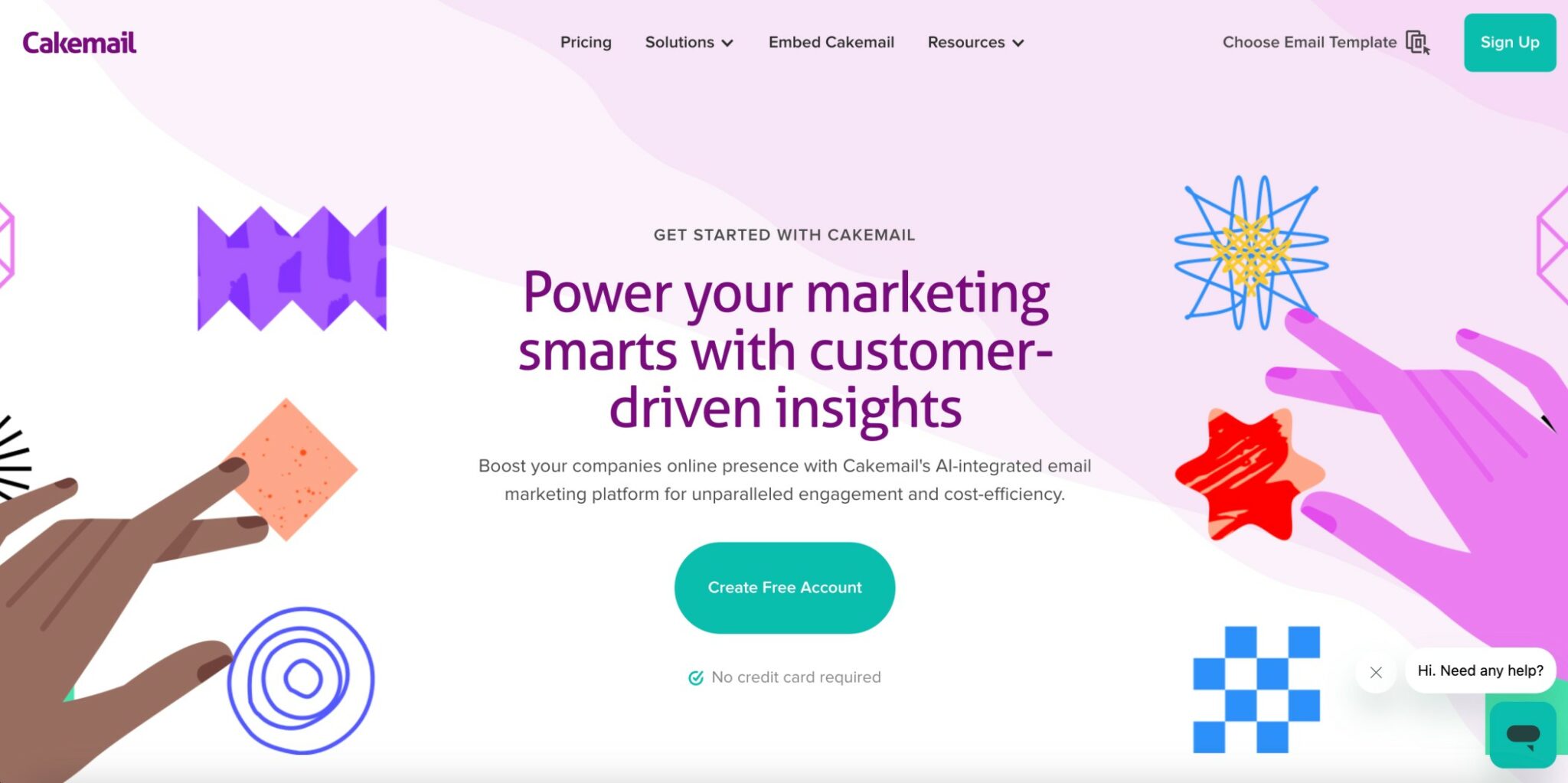 Cakemail email newsletter platform, available in Canada
