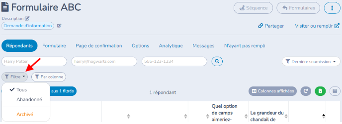 Gestion des formulaires — illustration