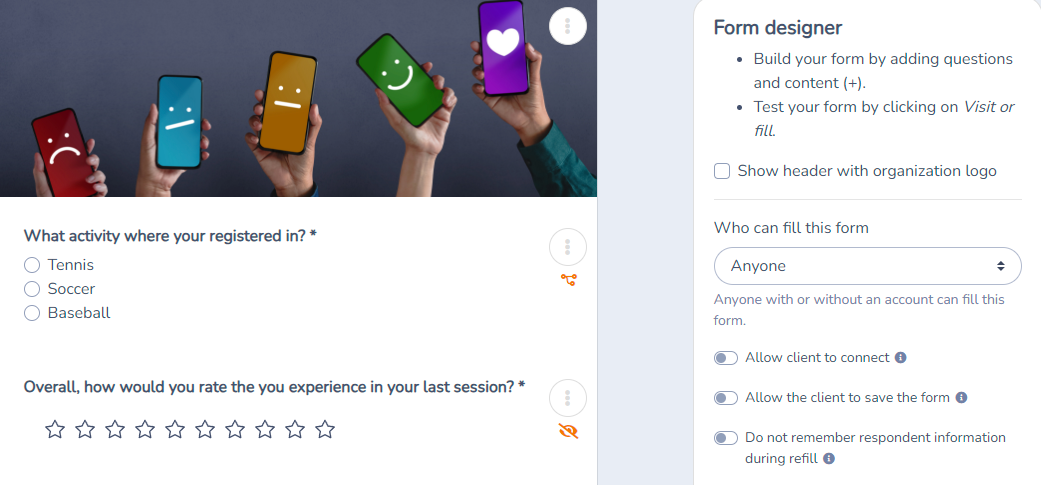 Surveys and analytics — illustration