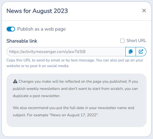 Newsletters — illustration