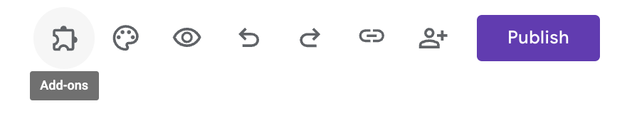 Use Add-ons for Extra Features in google forms