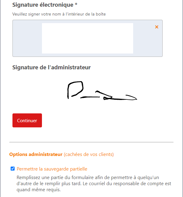 Contrat de location : Étape 5 - Pré-remplir le formulaire