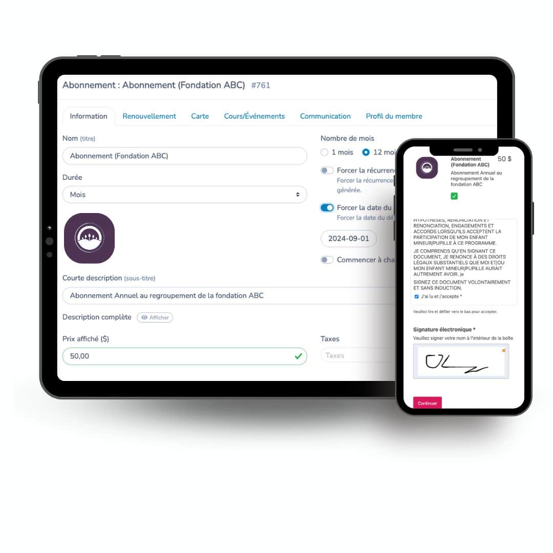 Simplifier la gestion de vos membres