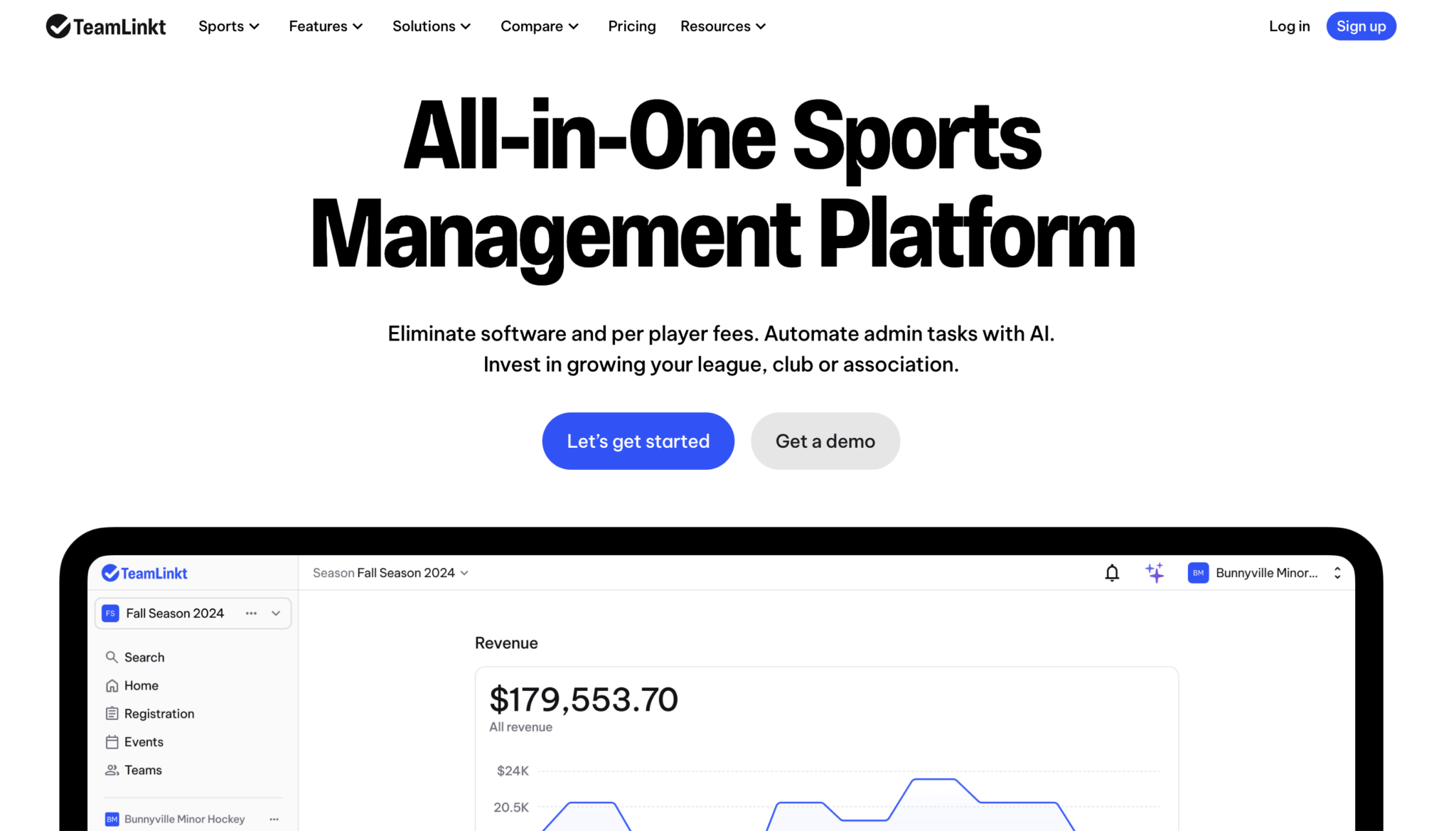 Alternatives to SportsEngine: TeamLinkt