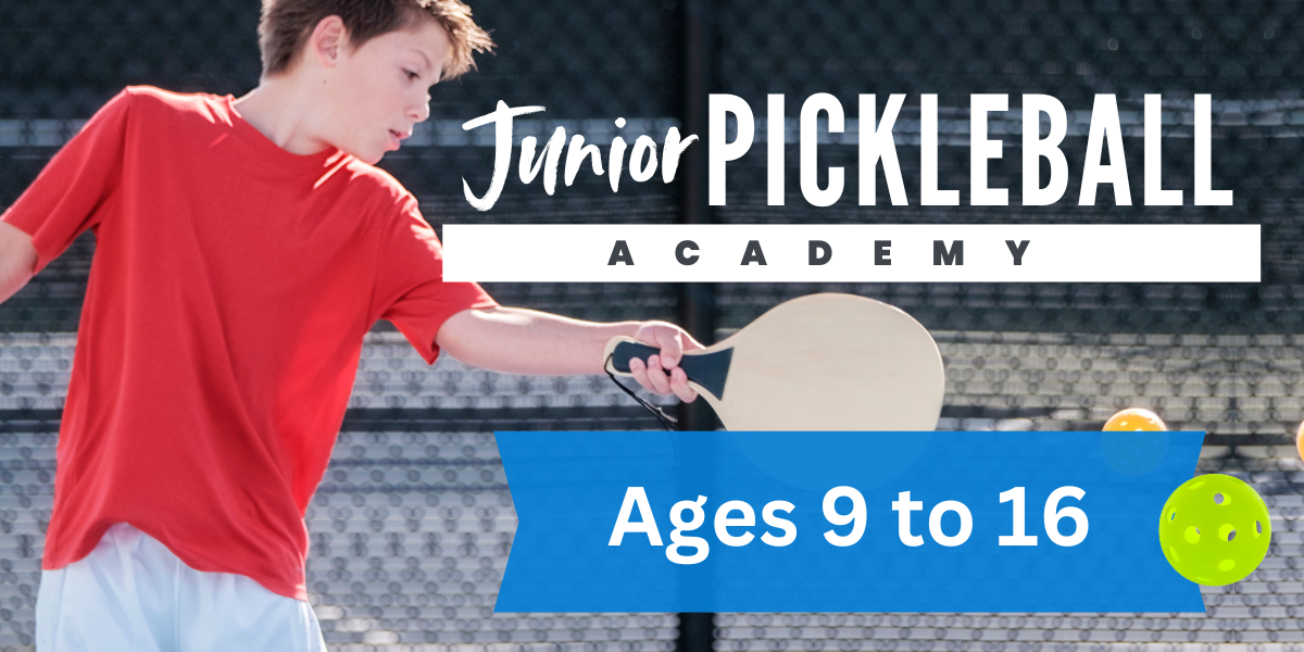 Ages 9 to 16 Pickleball Classes
