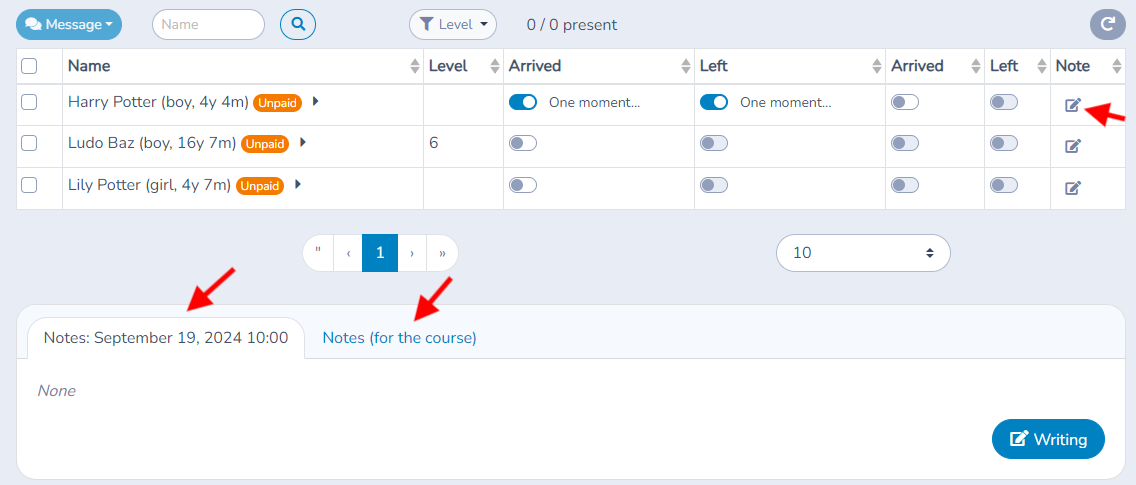 Attendance tracking — illustration