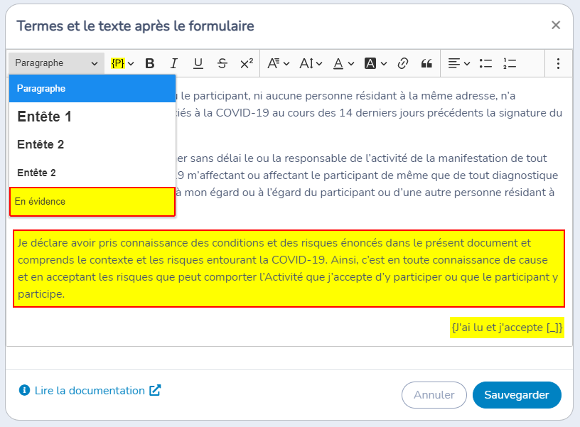 Création d'un formulaire de consentement avec signature électronique — illustration