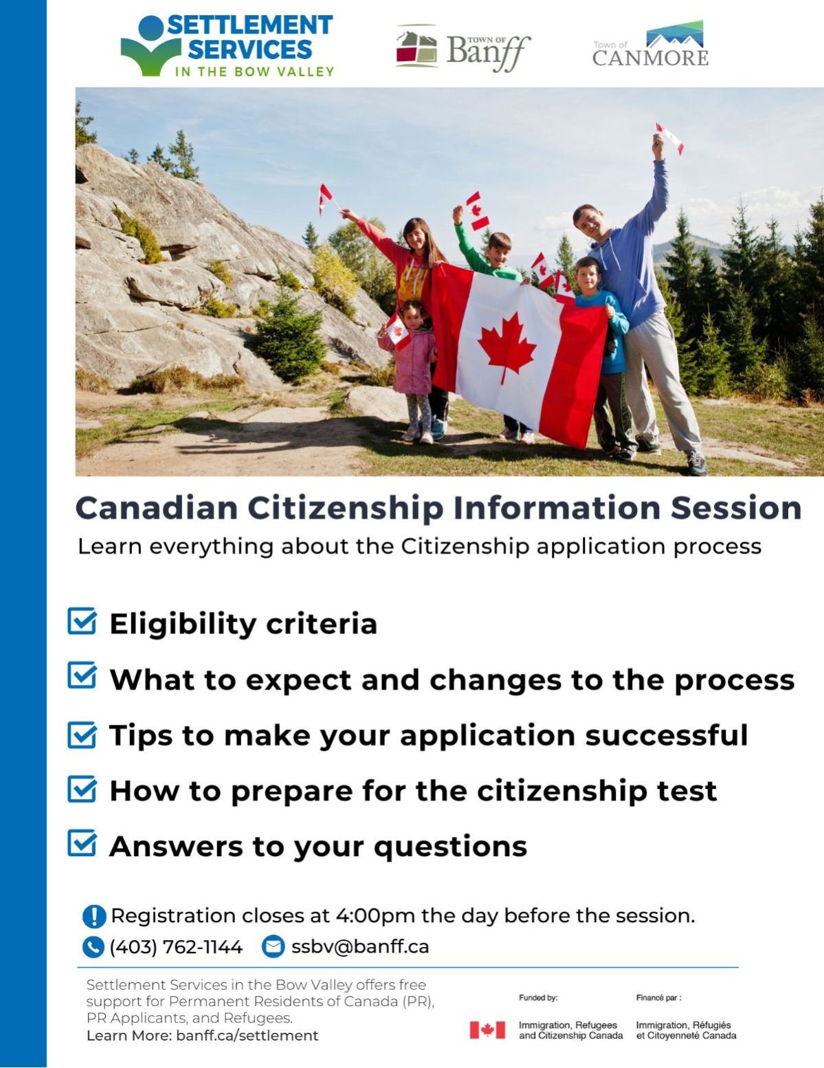 Drop-in Settlement Support