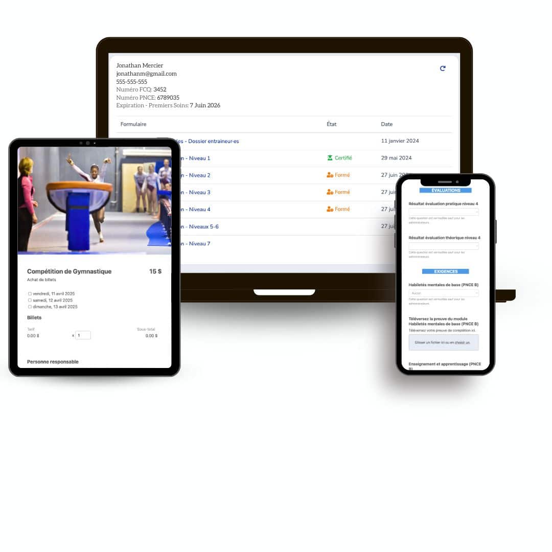 Logiciel pour fédérations et associations sportives