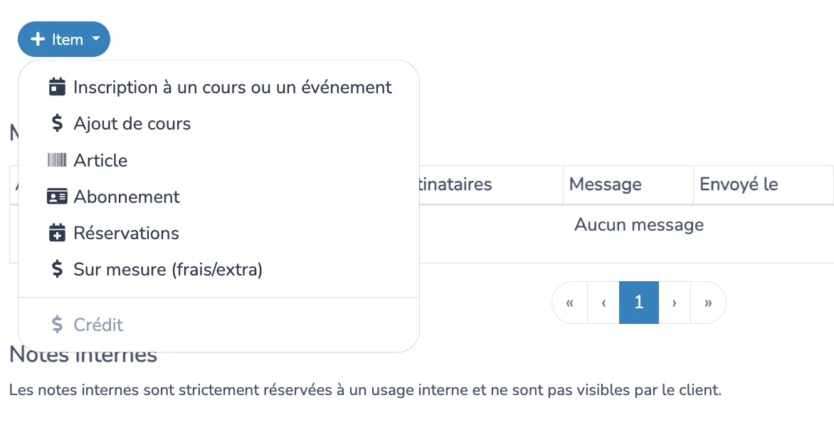 Créez votre facture