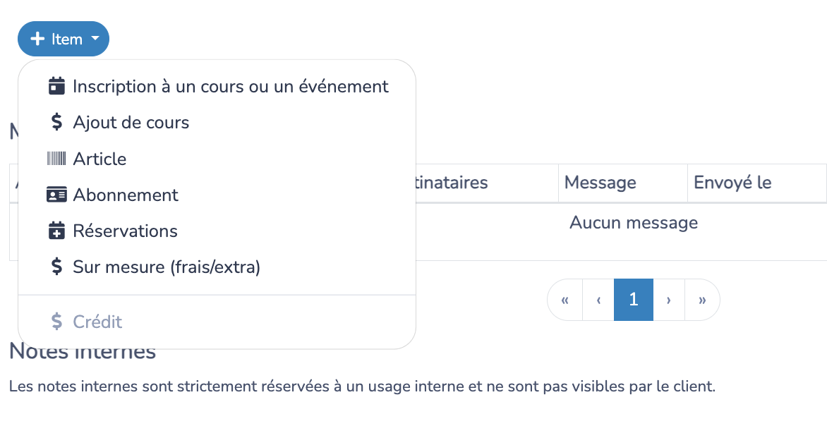 Créez votre facture