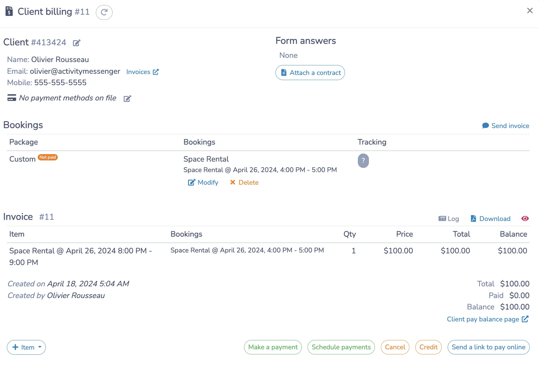 Customizing the Invoice Further: