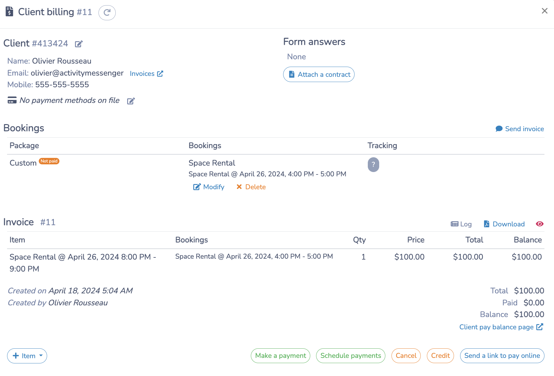 Customizing the Invoice Further: