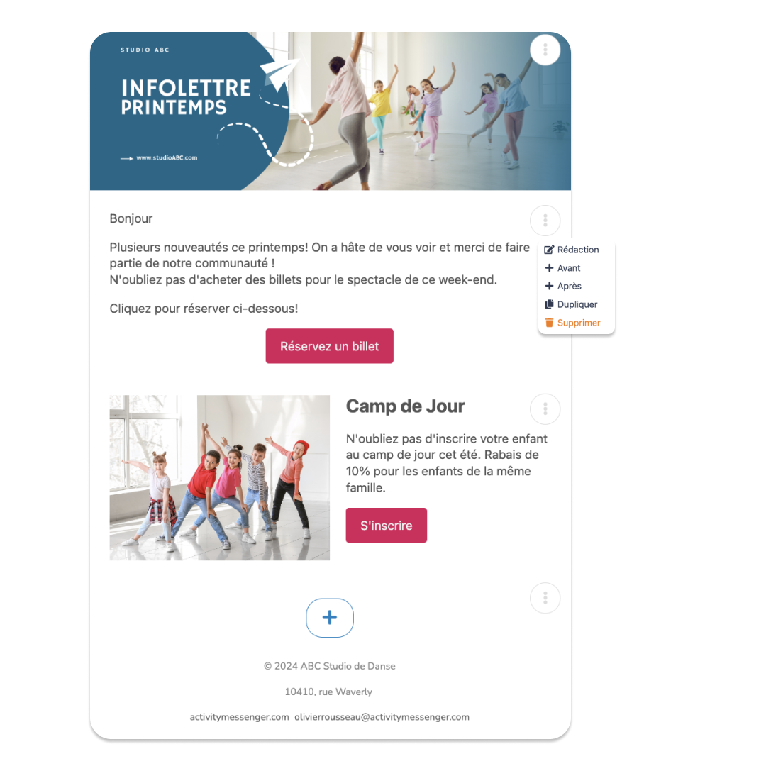 Outils marketing pour studios de danse