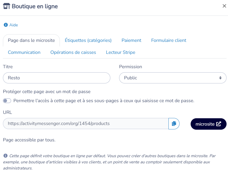 Boutique en ligne — illustration