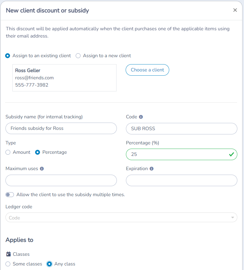 Discounts: promo codes, subsidies, coupons, custom payment forms and pro rata — illustration