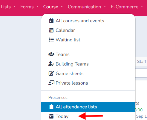 Attendance tracking — illustration
