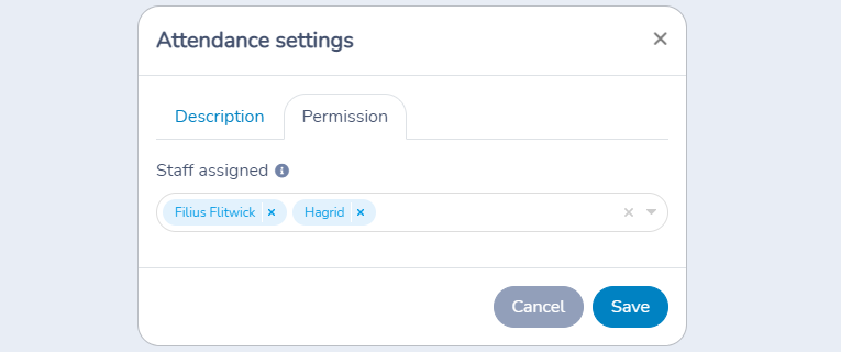 Attendance tracking — illustration