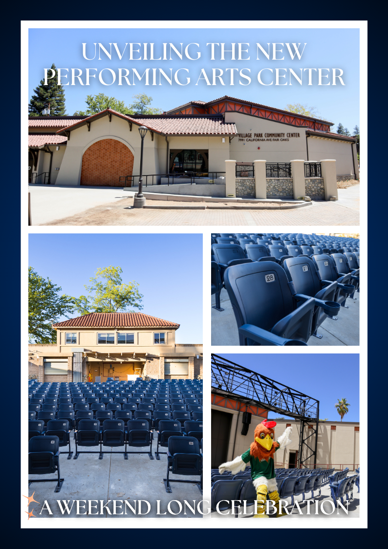 unveiling the new performing arts center. images of the renovated space
