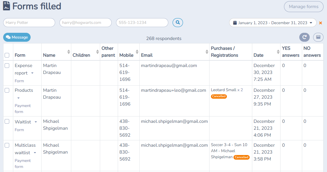 Form management — illustration