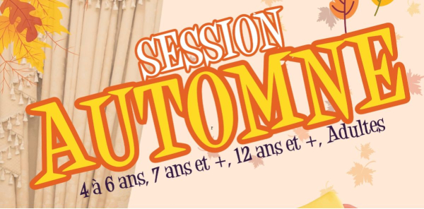 À l'automne, c'est le temps d'essayer quelque chose de nouveau, quelque chose d'excitant, quelque chose de plus grand! Et pourquoi pas... le théâtre et le cinéma?