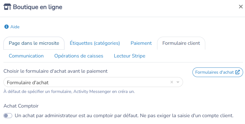 Boutique en ligne — illustration