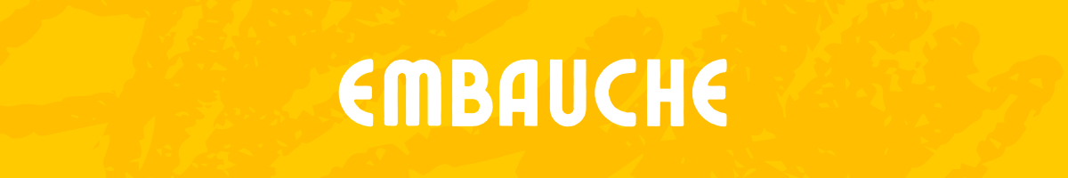 NOUS EMBAUCHONS