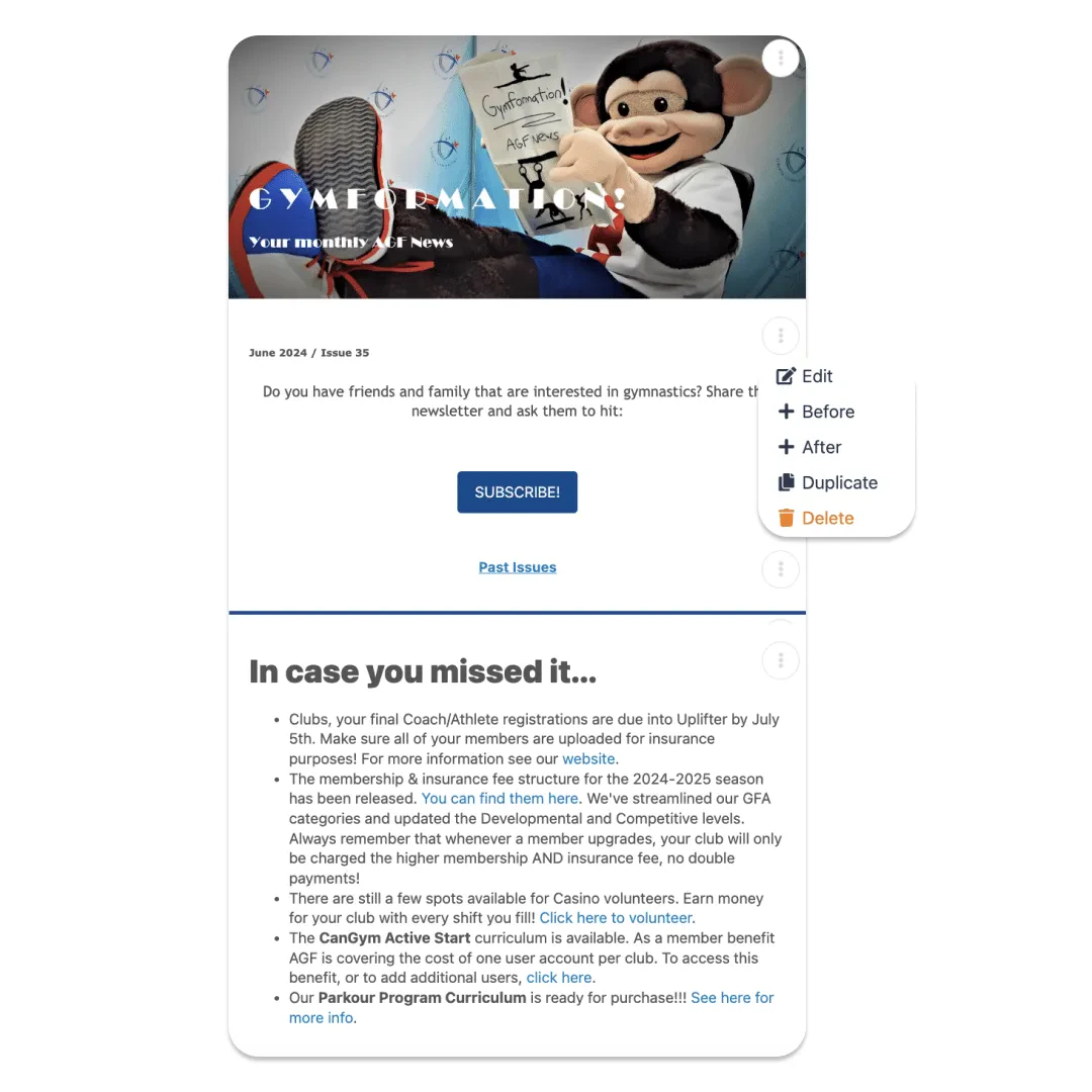Replace Mailchimp for your newsletters