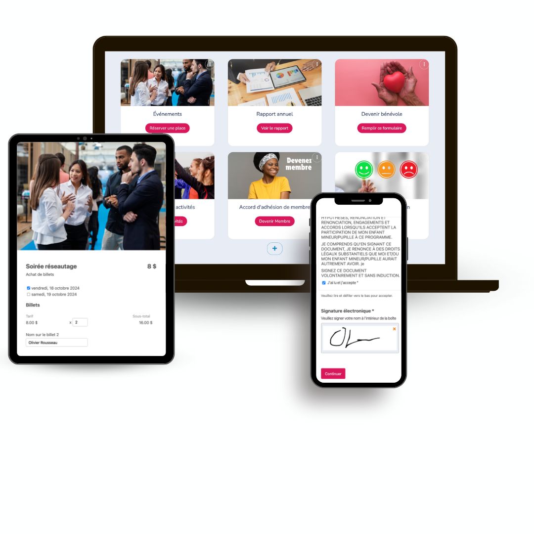 Logiciel de Gestion de Membres pour Association