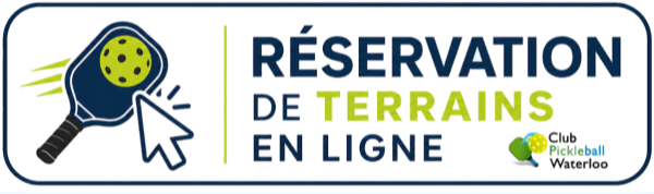 Réservation de terrains de pickleball