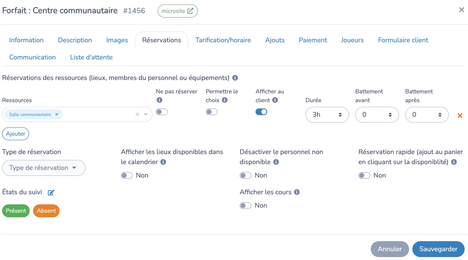 Règles de gestion et tarification avancées