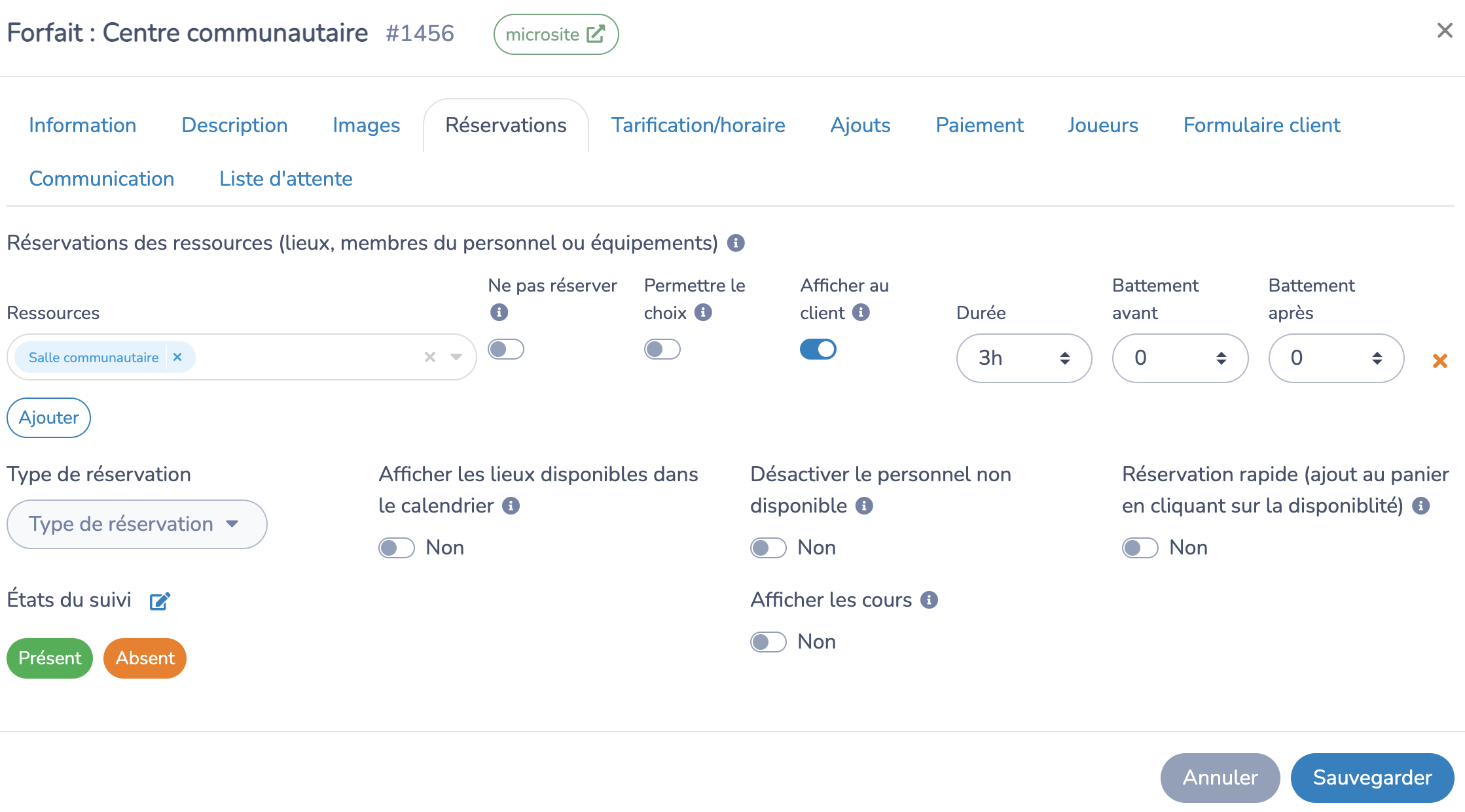 Règles de gestion et tarification avancées