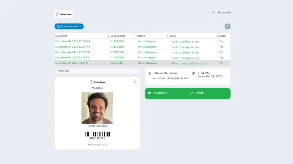 Access-Control-Activity-Messenger